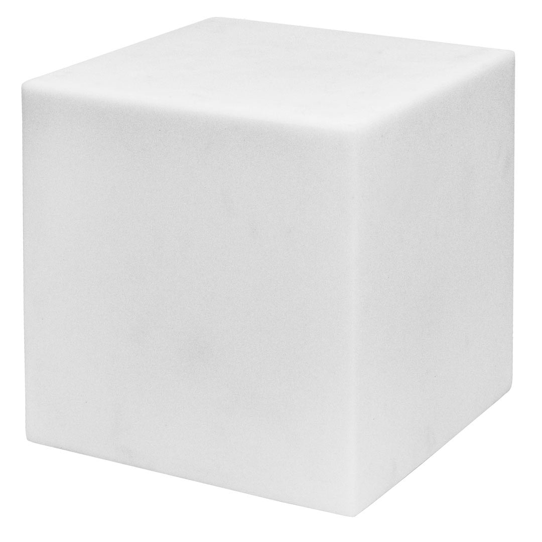 foto del prodotto cubo luminoso da giardino a led 40x40 cm in resina 5w cube bianco neutro