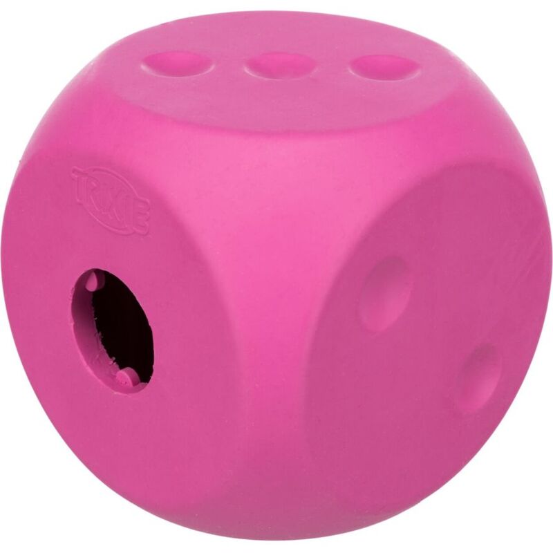 foto del prodotto cubo porta snack in gomma naturale 10 10 10cm
