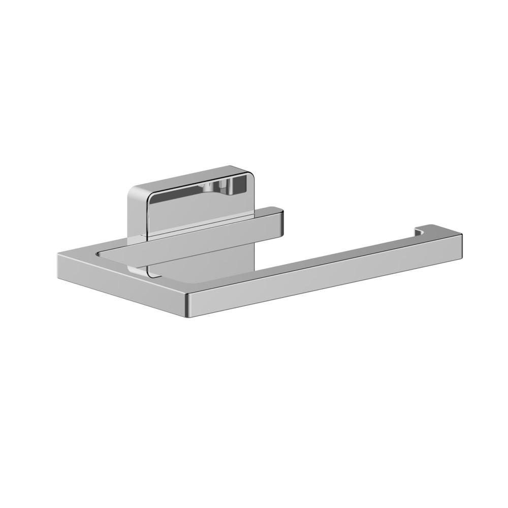 foto del prodotto cubo portarotolo aperto cromato