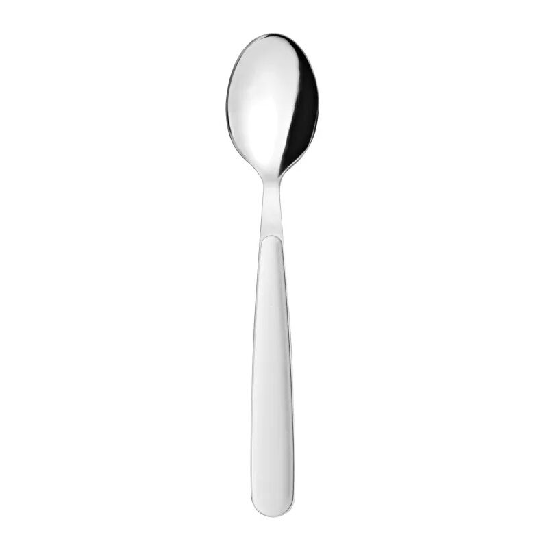 foto del prodotto cucchiaino da tavola in acciaio inox bianco