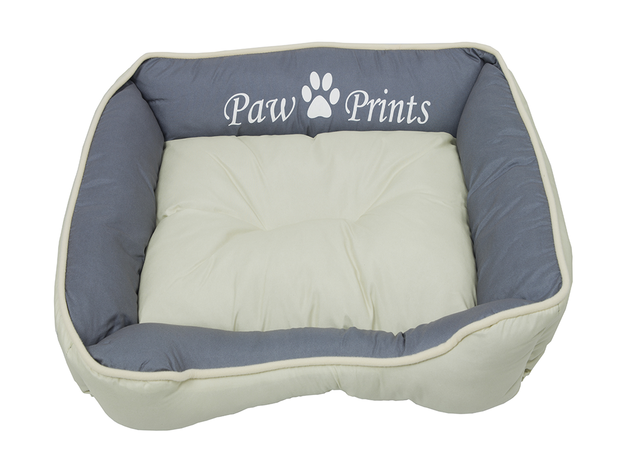 foto del prodotto cuccia cane gatto letto cuscino per animali materasso morbido vari modelli cuccia pawprint