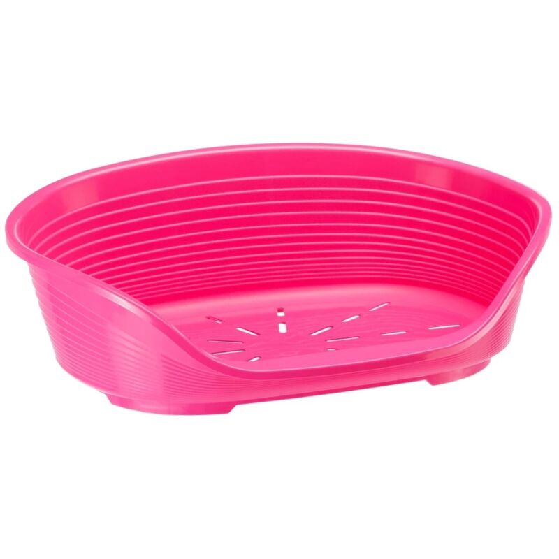 foto del prodotto cuccia da interno per cani e gatti siesta deluxe 6 fucsia, 70,5x52x23,5 cm ferplast