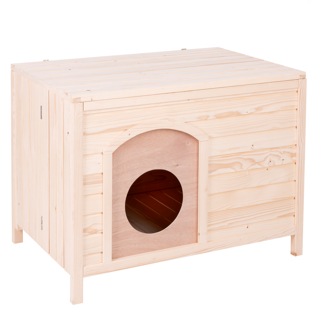 foto del prodotto cuccia per cani bruno l 90 x p 60 x h 68 cm