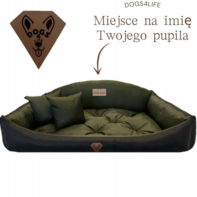 foto del prodotto cuccia per cani grande, cuccia 115x95 dogs4life, impermeabile, personalizzata