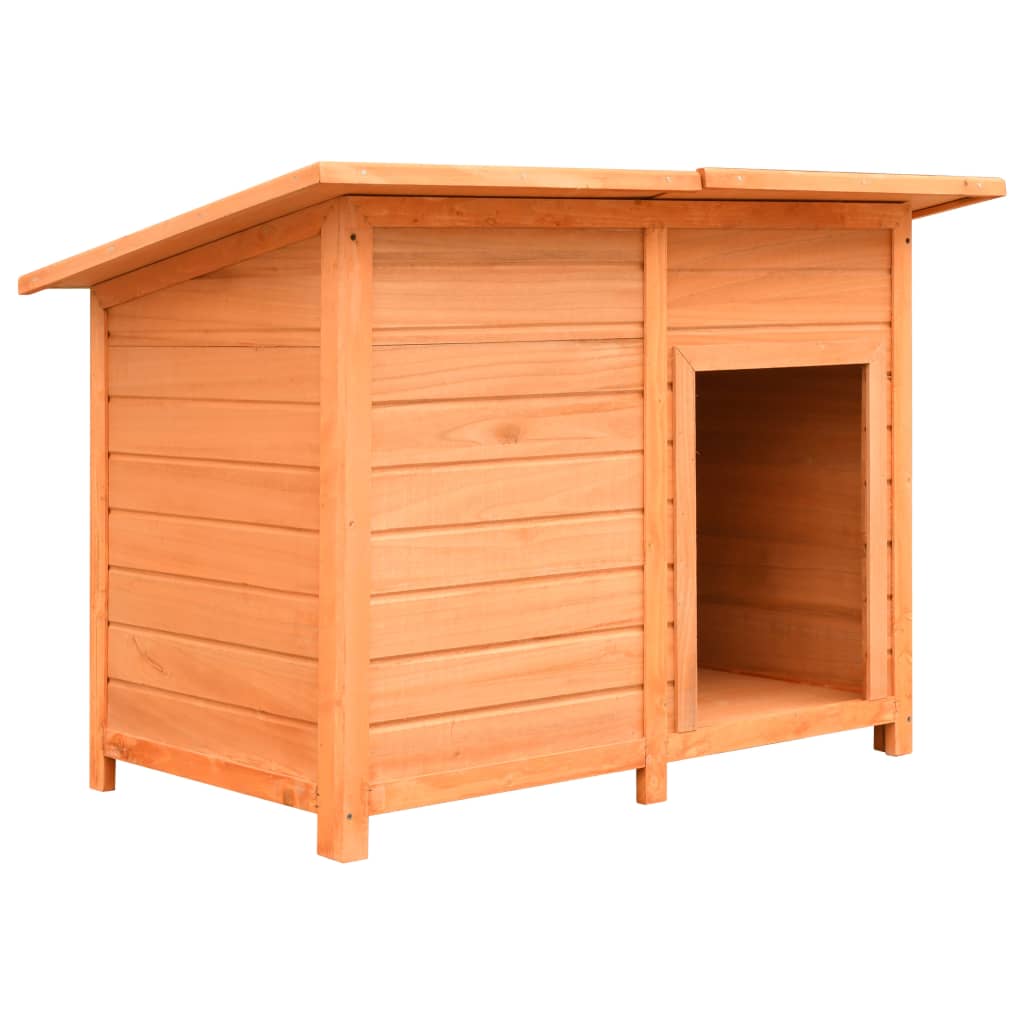 foto del prodotto cuccia per cani in legno di pino e abete 120x77x86 cm