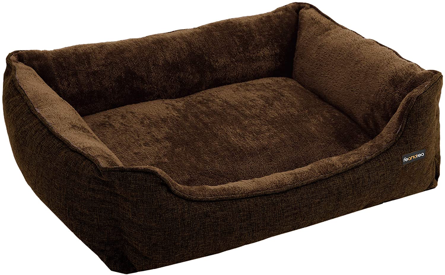 foto del prodotto cuccia per cani in tessuto stile orsetto sfoderabile e lavabile in lavatrice marrone 90 cm 12 0000786