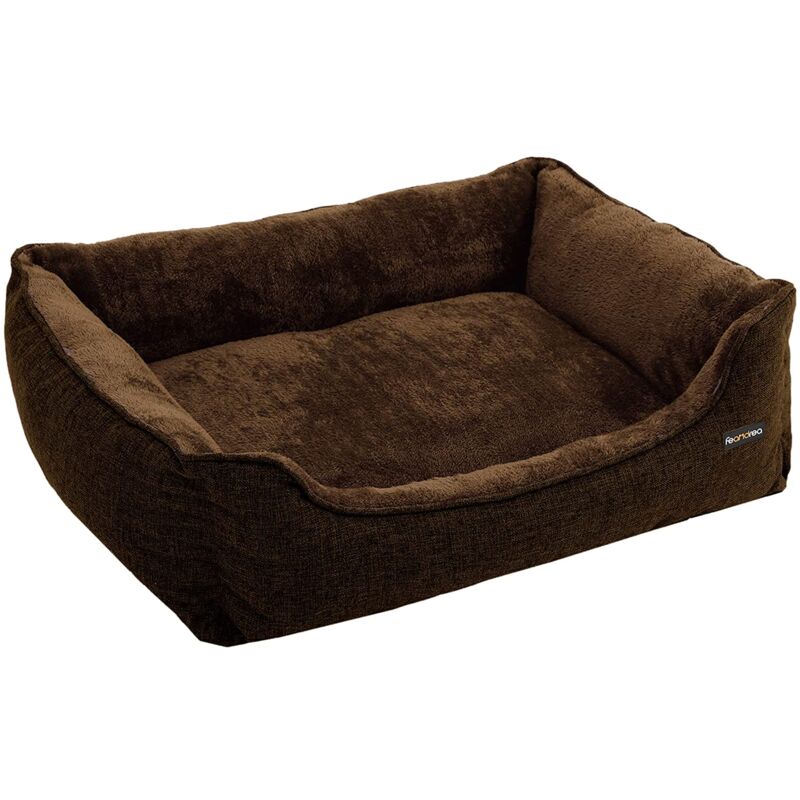 foto del prodotto cuccia per cani in tessuto stile orsetto sfoderabile e lavabile in lavatrice marrone 90 cm 120000786