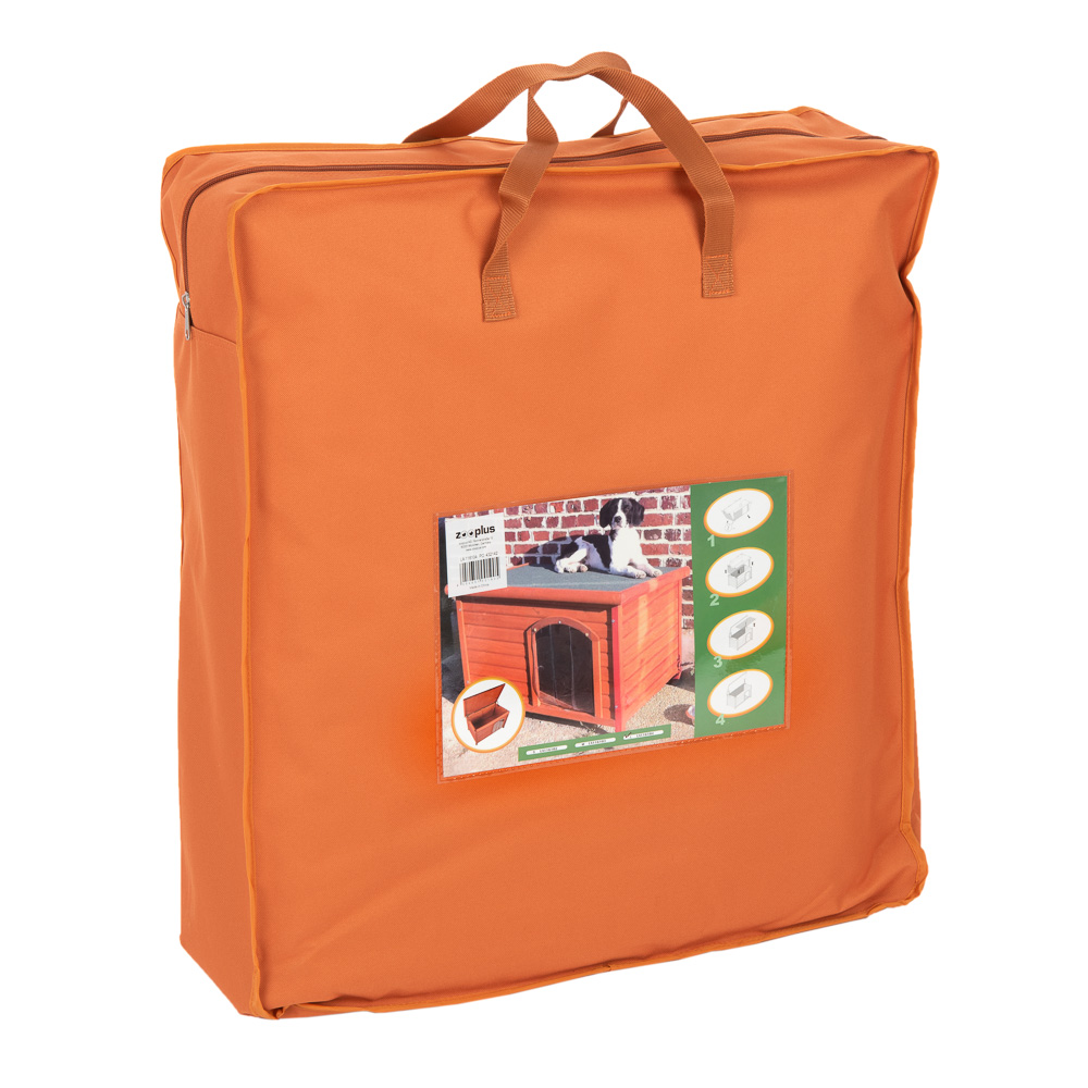 foto del prodotto cuccia per cani trixie natura classic con tetto piatto rivestimento isolante per l l 63 x p 105 x h 66 cm