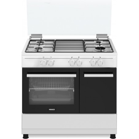 foto del prodotto cucina 90x60 4f f ele grill bianca