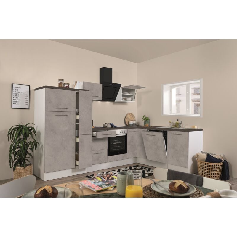 foto del prodotto cucina angolo cottura angolo cottura in cemento amanda 290 x 200 cm respecta premium