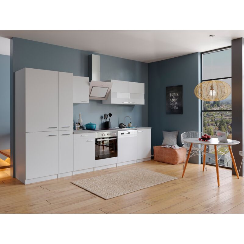 foto del prodotto cucina blocco cucina blocco cucina cucina componibile bianco malia 310 cm respekta