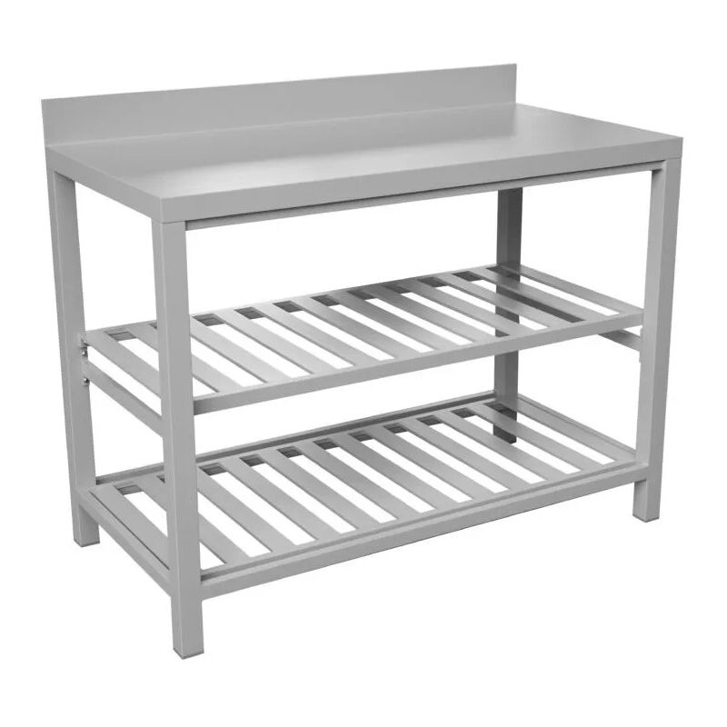 foto del prodotto cucina da esterno modulare solaria modulo 5 in alluminio grigio chiaro 120x60x90 cm
