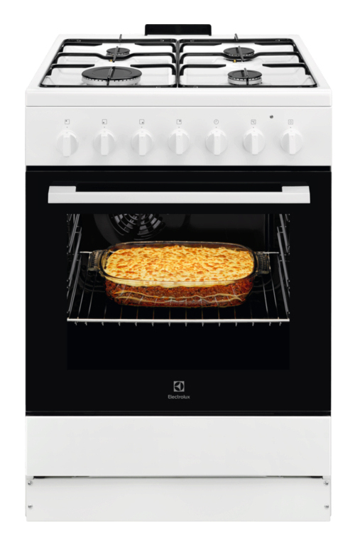foto del prodotto cucina gas lkk620010w a 60cm bianco