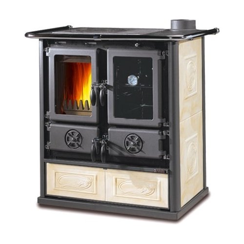 foto del prodotto cucina legna nordica 7013111 rosetta 5.0 vst liberty panna