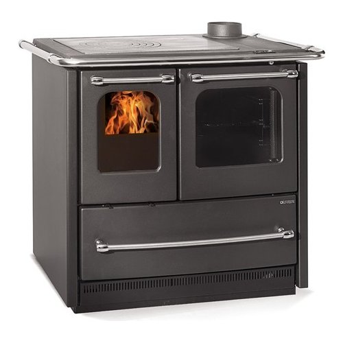 foto del prodotto cucina legna nordica 7014521 sovrana easy evo 2.0 antracite