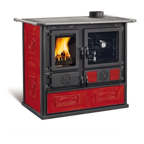 foto del prodotto cucina legna nordica 7015213 rosa 5.0 liberty bordeaux vst