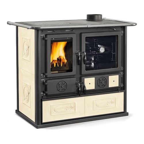 foto del prodotto cucina legna nordica 7015214 rosa 5.0 vst liberty panna liberty panna
