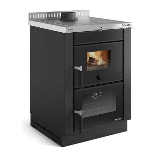 foto del prodotto cucina legna nordica 7016112 vicenza 60 antracite vst 7016112
