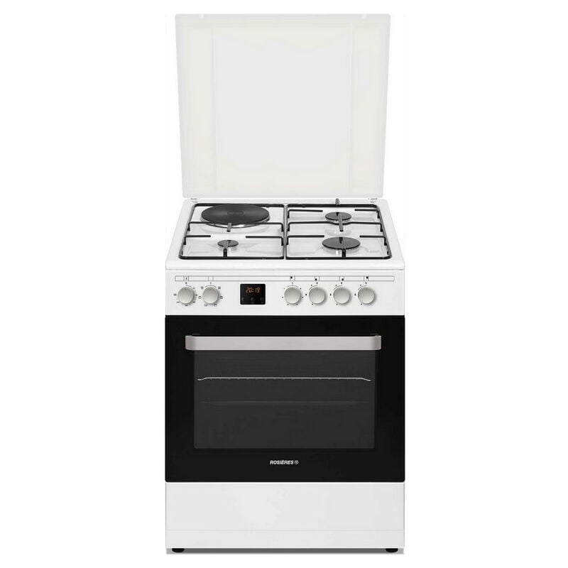 foto del prodotto cucina mista 60l 4 fuochi bianca rge660cmwe rosieres