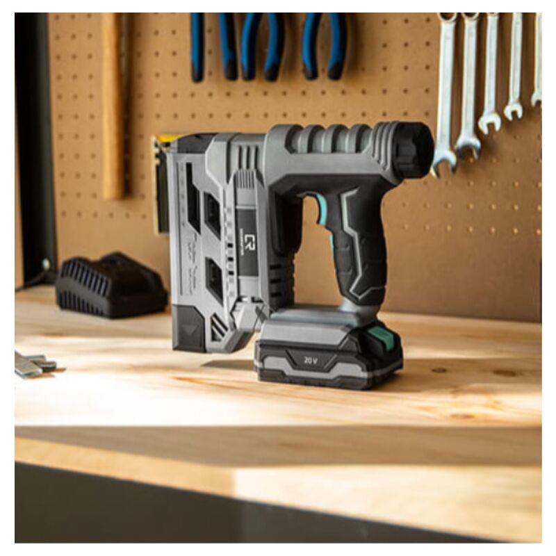 foto del prodotto cucitrice con batteria di 20 v e 2.