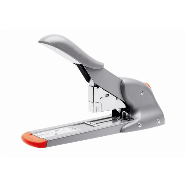 foto del prodotto cucitrice per alti spessori rapid hd110 fashion heavy duty 110 fogli grigio arancio 21080815