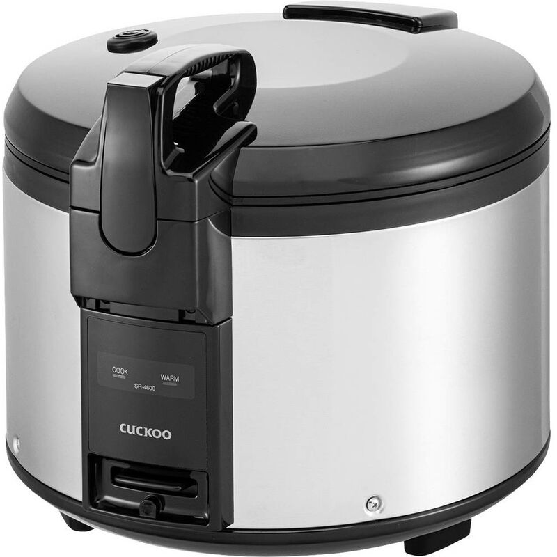 foto del prodotto cuckoo sr-4600 gastro cuoci riso acciaio inox, nero