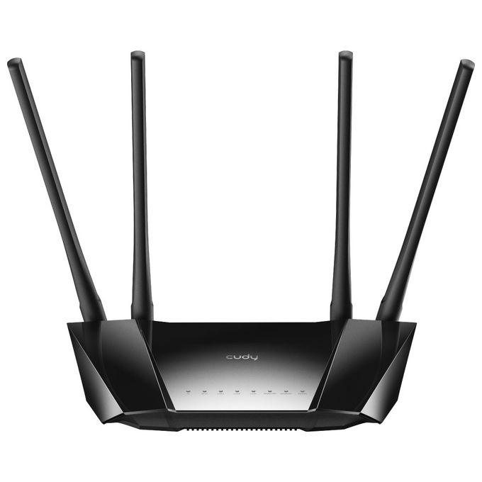 foto del prodotto cudy lt400 router 4g wi fi nero 4 porte lan antenna esterna vpn 300 mbit s