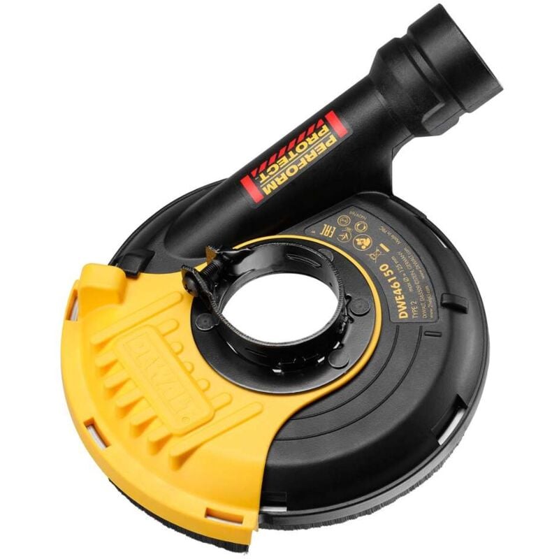 foto del prodotto cuffia di aspirazione con spazzole per levigatura di superfici, dwe46150 xj dewalt
