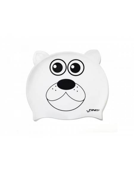 foto del prodotto cuffia orso bianco finis bambino