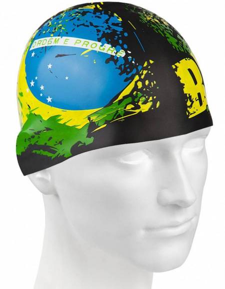 foto del prodotto cuffia piscina silicone brasile mad wave