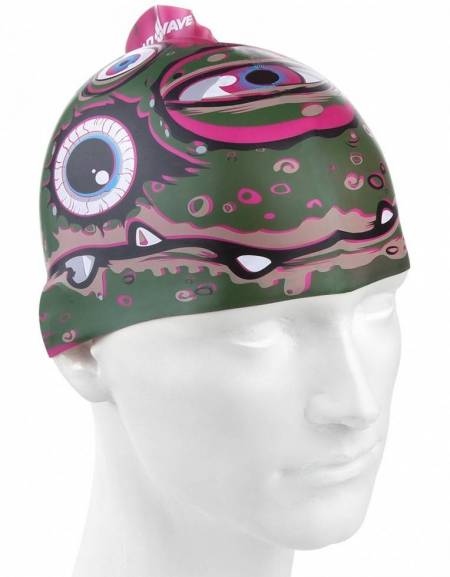 foto del prodotto cuffia piscina silicone monster mad wave