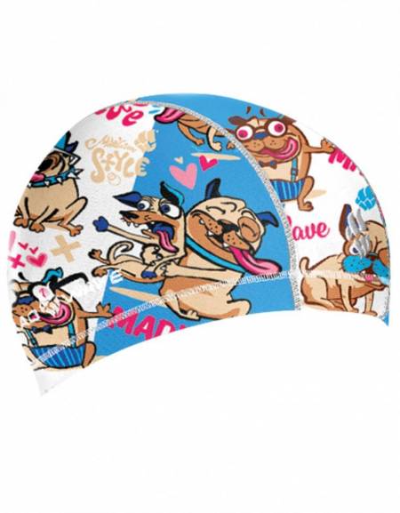 foto del prodotto cuffia tessuto bambino funky dogs