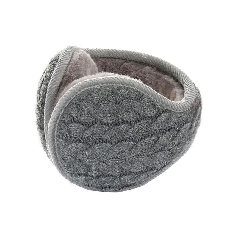 foto del prodotto cuffie antirumore unisex cuffie antirumore pieghevoli, calde, in pile invernale, protezione dell udito