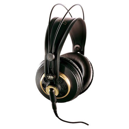 foto del prodotto cuffie filo akg 2058x00130 professional k240 studio black e gold