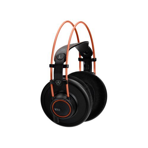 foto del prodotto cuffie filo akg 2458x00140 professional k712 pro black e orange black