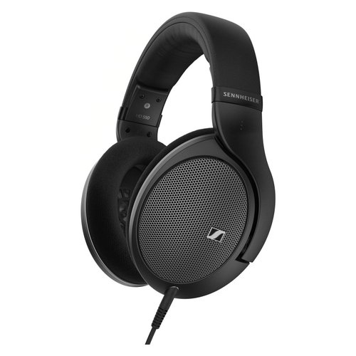 foto del prodotto cuffie filo sennheiser 700455 hd series hd550 black
