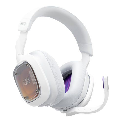 foto del prodotto cuffie gaming astro 939 001994 a30 wireless white e purple