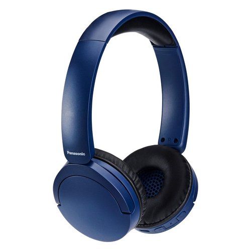 foto del prodotto cuffie microfono bluetooth panasonic rb hf630be a blue