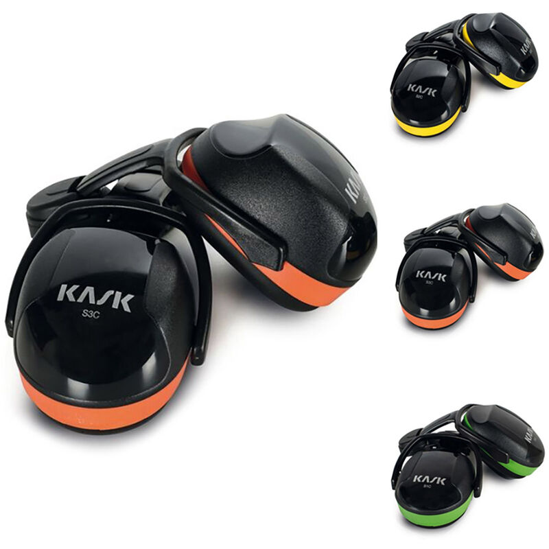 foto del prodotto cuffie per casco antinfortunistico kask hearing protection sc3 en 352 antirumore
