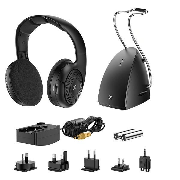 foto del prodotto cuffie wireless sennheiser rs 120 w wireless tv black