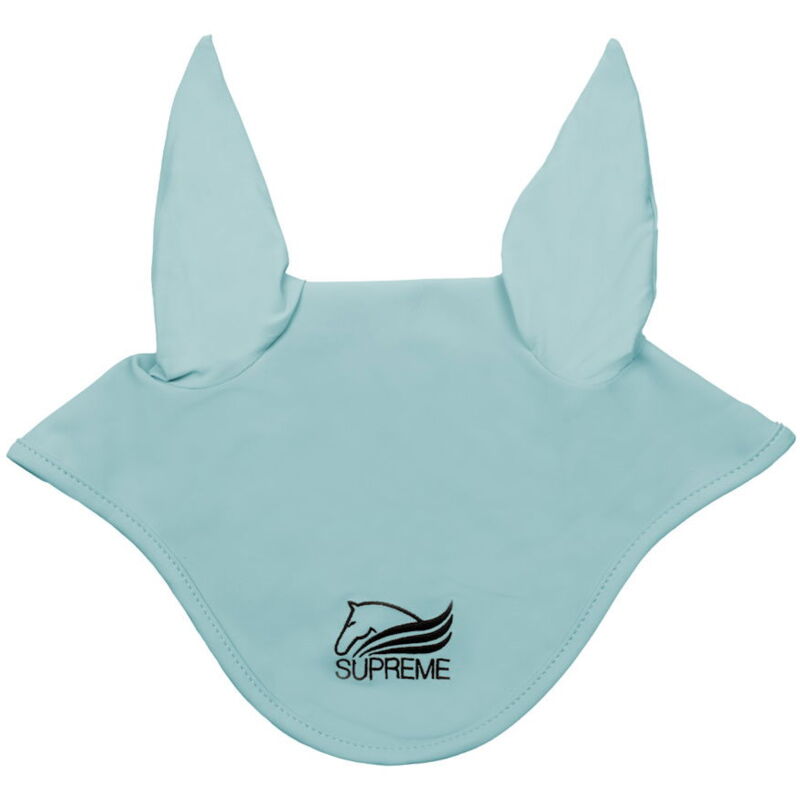 foto del prodotto cuffietta antimosche per cavalli in tessuto tecnico elastico e traspirante full, rosa