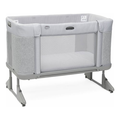 foto del prodotto culla chicco 08079650610000 next2me forever ash grey cross collection