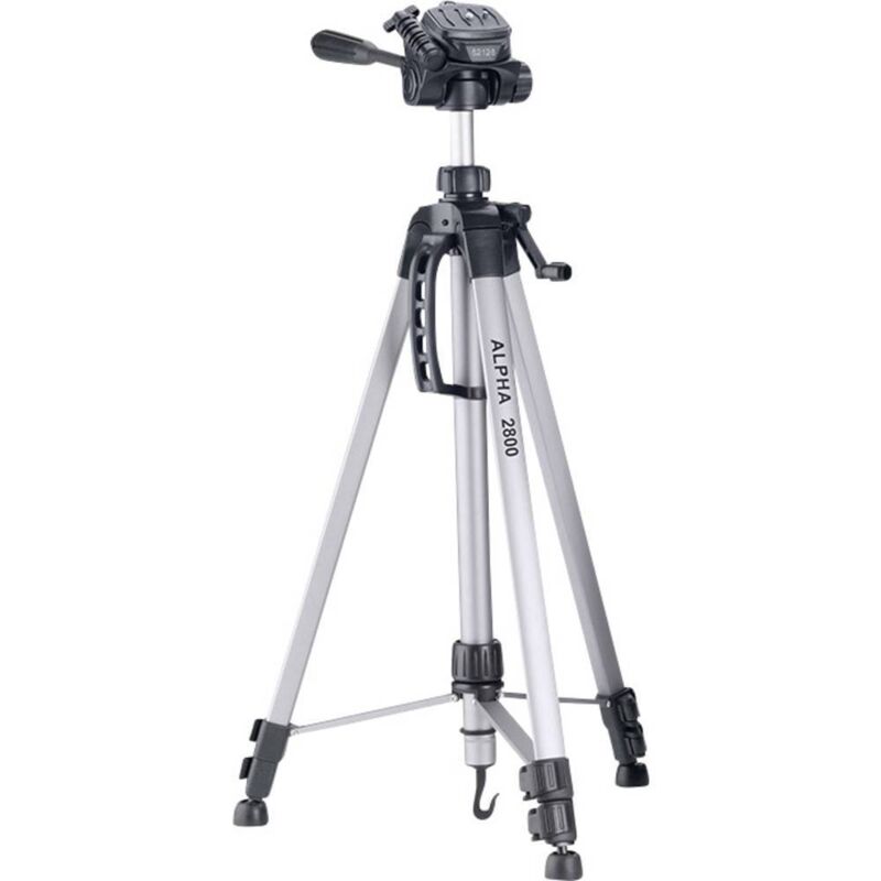 foto del prodotto cullmann alpha 2800 treppiede 1 4 pollice altezza operativa 67.5 184.5 cm alluminio incl. custodia, testa a sfera, te