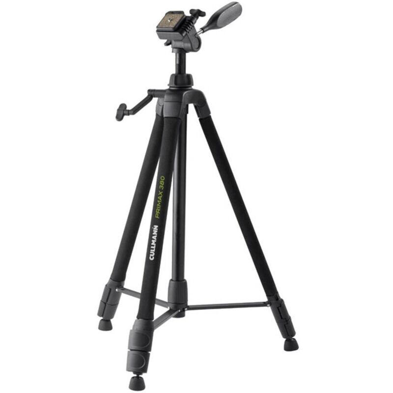 foto del prodotto cullmann primax 380 treppiede 1 4 pollice altezza operativa 62 159 cm nero incl. custodia