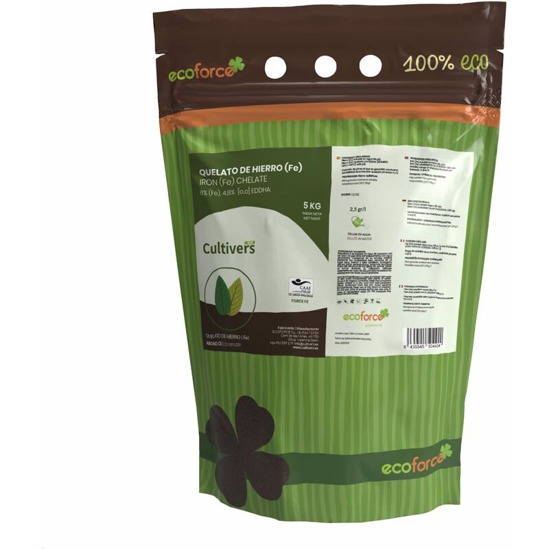 foto del prodotto cultivers 5 kg di chelato di ferro ecologico