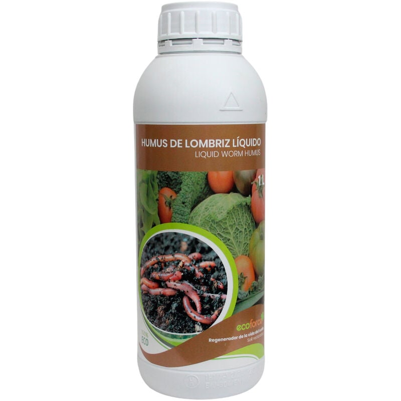 foto del prodotto cultura di humus ecologica di lombrichi liquidi 1 l