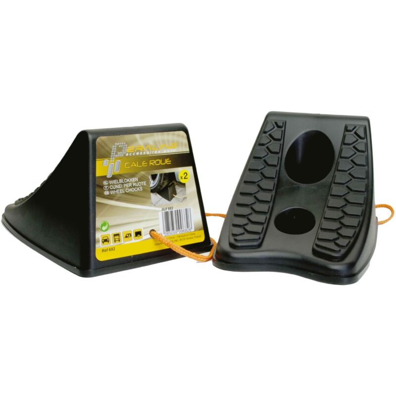 foto del prodotto cunei di plastica per ruote di auto