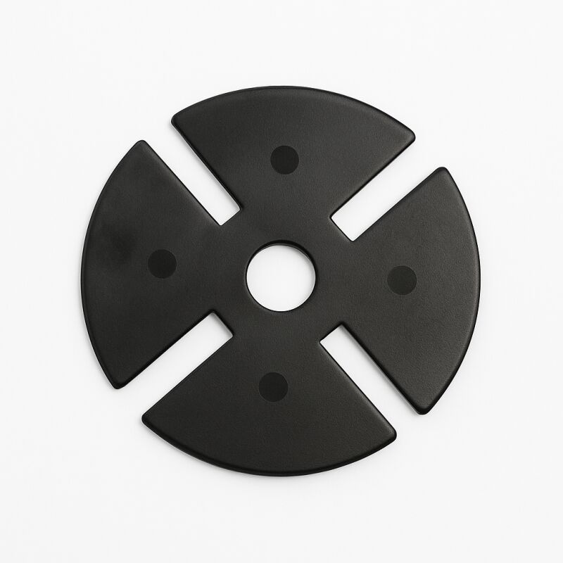 foto del prodotto cuneo antirumore da 97 mm per piedistallo mccover colore nero