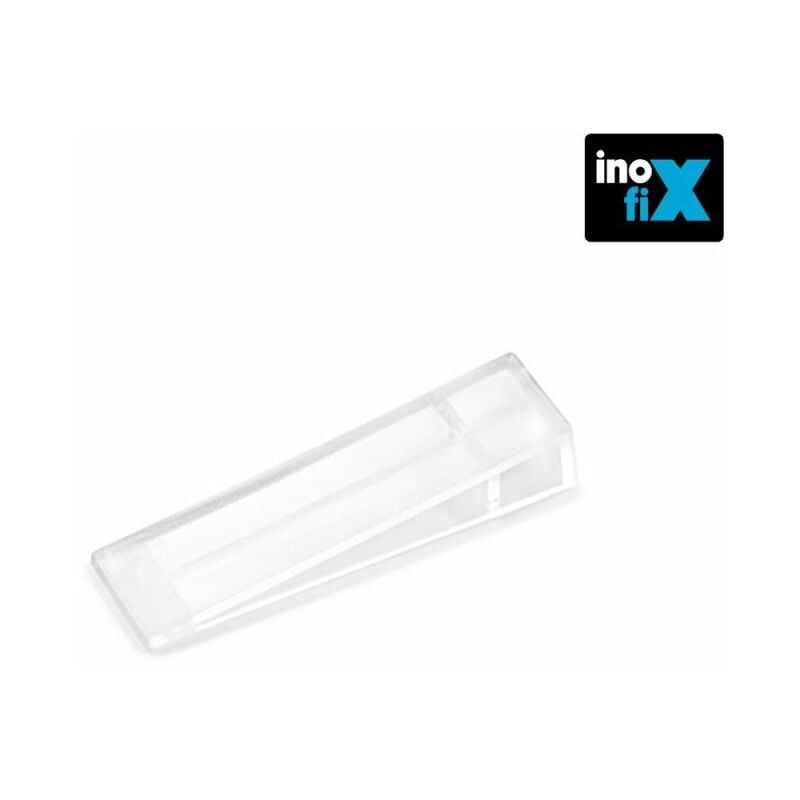 foto del prodotto cuneo in plastica trasparente blister 3 unit inofix