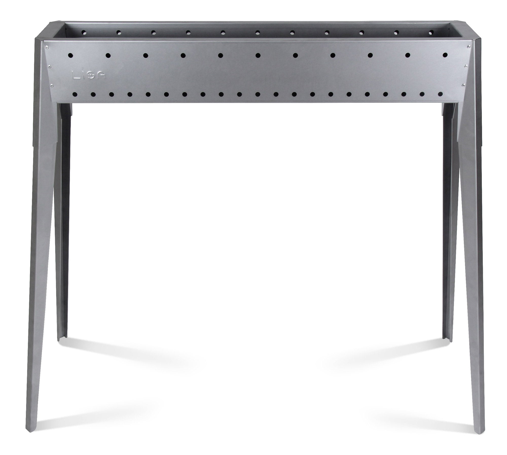 foto del prodotto cuoci arrosticini a carbone 80 cm in ferro alluminato lisa luxury miami 800 f